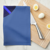 Linge De Cuisine Drapeau et insigne de la Ligne Bleue Mince (Quart Plié)