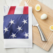 Linge De Cuisine Drapeau Etats-Unis (Quart Plié)