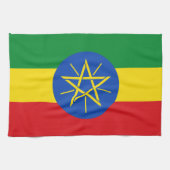 Linge De Cuisine Drapeau Éthiopie (Horizontal)