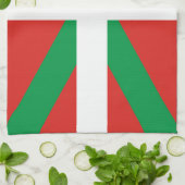 Linge De Cuisine Drapeau Euskadi (Plié)