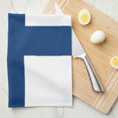Linge De Cuisine Drapeau Finlande (Quart Plié)