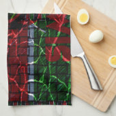 Linge De Cuisine Drapeau fissuré : Faites simple - Résilience kenya (Quart Plié)