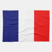 Linge De Cuisine Drapeau français (Horizontal)