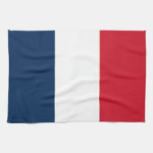 Linge De Cuisine Drapeau français (Horizontal)