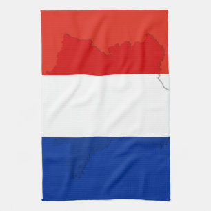 Linge De Cuisine drapeau français