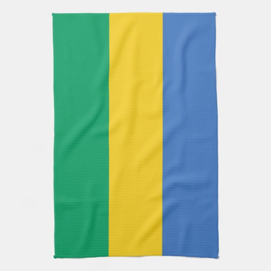 Linge De Cuisine Drapeau Gabon (Vertical)