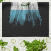 Linge De Cuisine Drapeau guatémaltèque bracelet, drapeau national (Plié)