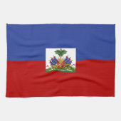 Linge De Cuisine Drapeau haïtien classique (Horizontal)