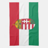 Linge De Cuisine Drapeau hongrois, Emblem & Hongrie cuisine /cuisin (Vertical)
