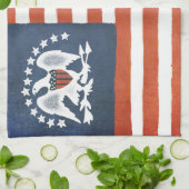 Linge De Cuisine Drapeau indien de paix (Plié)