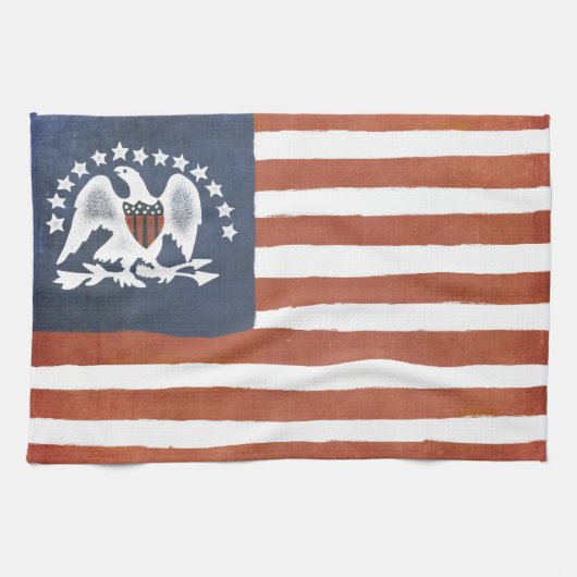 Linge De Cuisine Drapeau indien de paix (Horizontal)