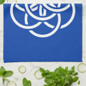 Linge De Cuisine Drapeau international de la planète Terre (Plié)