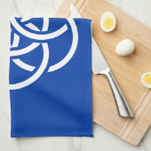 Linge De Cuisine Drapeau international de la planète Terre (Quart Plié)