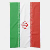 Linge De Cuisine Drapeau iranien (Vertical)