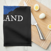 Linge De Cuisine Drapeau Islande (Quart Plié)