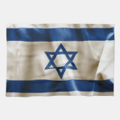 Linge De Cuisine Drapeau Israël (Horizontal)