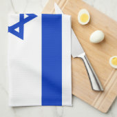 Linge De Cuisine Drapeau Israël (Quart Plié)