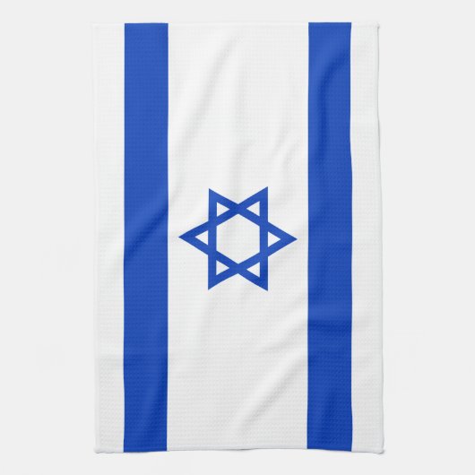 Linge De Cuisine Drapeau Israël (Vertical)