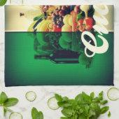 Linge De Cuisine Drapeau italien de Cucina (Plié)