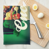 Linge De Cuisine Drapeau italien de Cucina (Quart Plié)