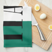 Linge De Cuisine Drapeau italien Italia Il Tricolore (Quart Plié)