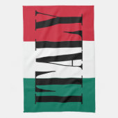 Linge De Cuisine Drapeau italien Italia Il Tricolore (Vertical)