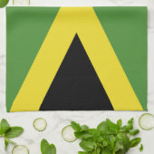 Linge De Cuisine Drapeau jamaïcain (Plié)
