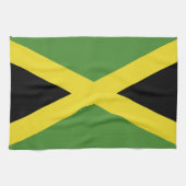 Linge De Cuisine Drapeau jamaïcain (Horizontal)