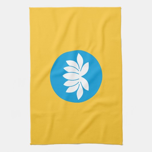 Linge De Cuisine Drapeau Kalmykia (Vertical)