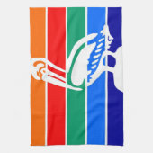 Linge De Cuisine Drapeau la Floride Amérique de ville de St (Vertical)