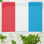 Linge De Cuisine Drapeau Luxembourg (Plié)