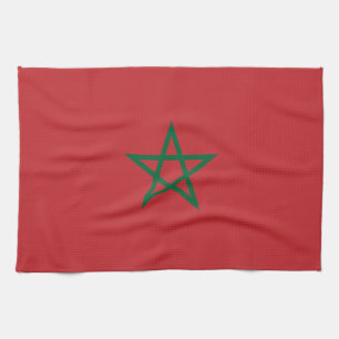 Linge De Cuisine Drapeau Maroc