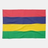 Linge De Cuisine Drapeau Maurice (Horizontal)