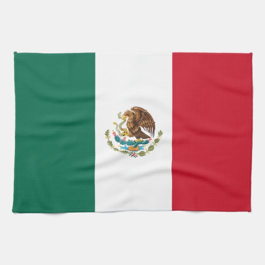 Linge De Cuisine Drapeau mexicain (Horizontal)