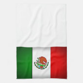 Linge De Cuisine Drapeau mexicain stylisé (Vertical)