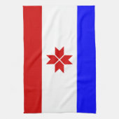 Linge De Cuisine Drapeau Mordovia (Vertical)