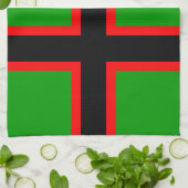 Linge De Cuisine Drapeau national de Carélie (Plié)