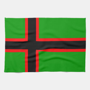 Linge De Cuisine Drapeau national de Carélie