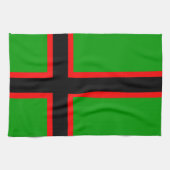 Linge De Cuisine Drapeau national de Karelia (Horizontal)
