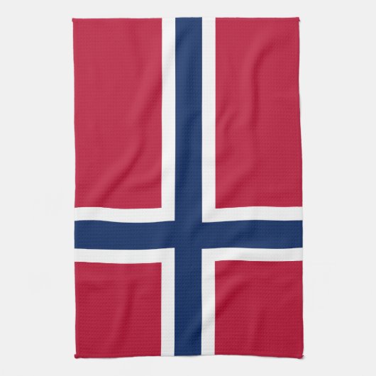 Linge De Cuisine Drapeau norvégien (Vertical)