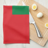 Linge De Cuisine Drapeau Oman (Quart Plié)