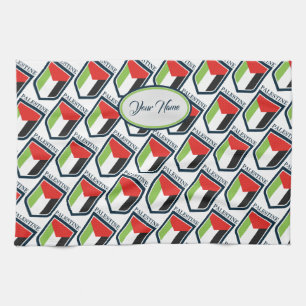 Linge De Cuisine Drapeau palestinien et palestinien Customisé