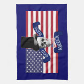 Linge De Cuisine Drapeau patriotique américain (Vertical)