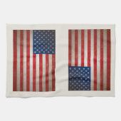 Linge De Cuisine Drapeau patriotique américain 50 étoiles (Horizontal)