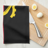 Linge De Cuisine Drapeau patriotique angolais (Quart Plié)
