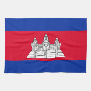 Linge De Cuisine Drapeau patriotique cambodgien