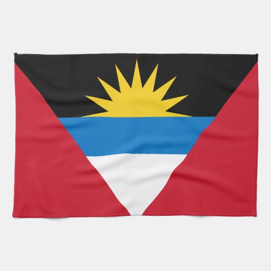 Linge De Cuisine Drapeau patriotique d'Antigua-et-Barbuda (Horizontal)