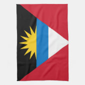 Linge De Cuisine Drapeau patriotique d'Antigua-et-Barbuda (Vertical)