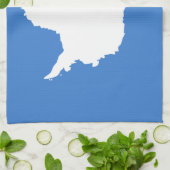 Linge De Cuisine Drapeau patriotique de l'Antarctique (Plié)