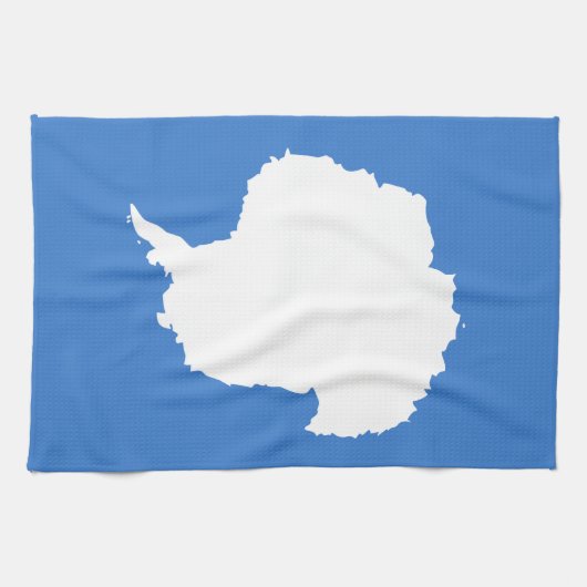 Linge De Cuisine Drapeau patriotique de l'Antarctique (Horizontal)